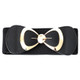 Elasticated Belt with Gold Bow Buckle